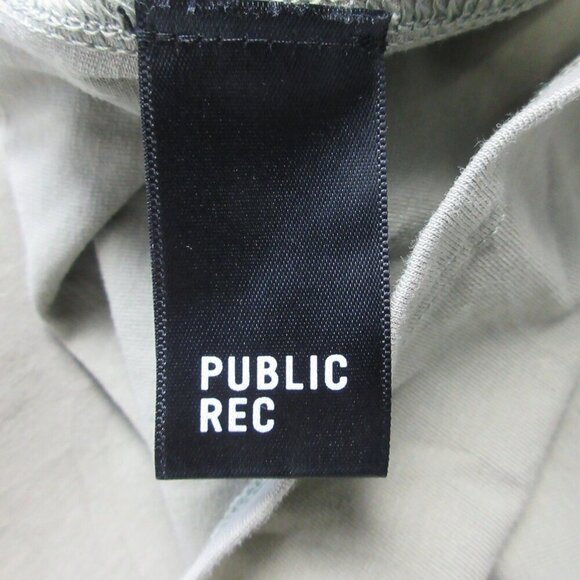 Public Rec Go To Tank Dress XS Green Open Back Pima Cotton Golf Athletic 200 - Picture 3 of 10